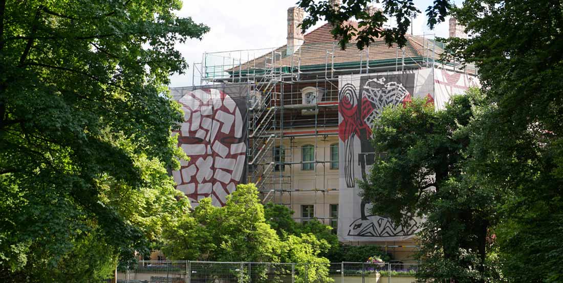 Scheuereckers Kuns am Schloss Branitz zum 70. Geburtstag des Künstlers