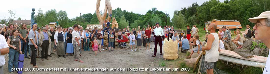 Sommerfest in Lakoma im Juni 2003