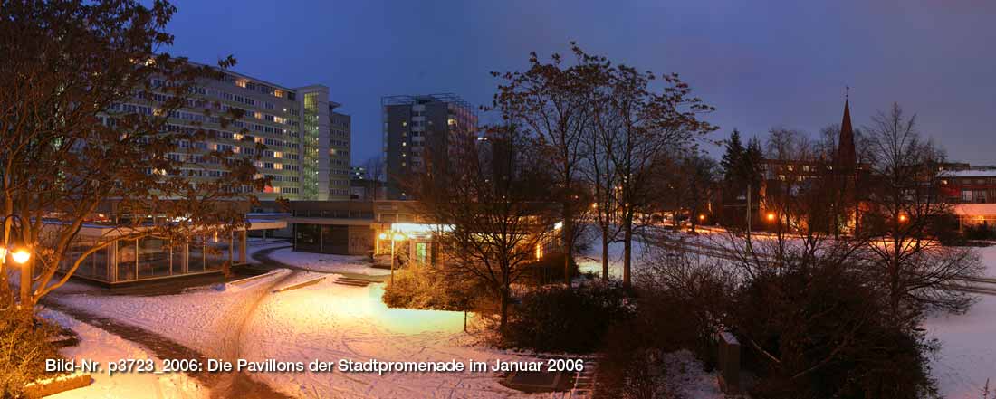 Auf der Fußgängerbrücke 2006