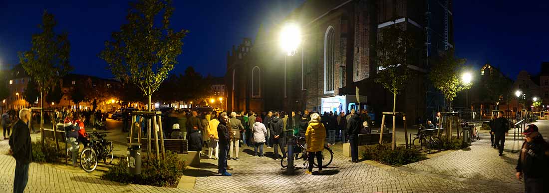 AfD-Wahlveranstaltung auf dem Oberkirchplatz in Cottbus (06.10.2022)