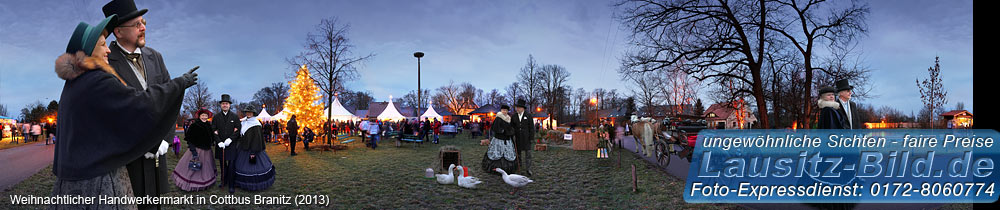 Weihnachtsmarkt Cottbus-Branitz